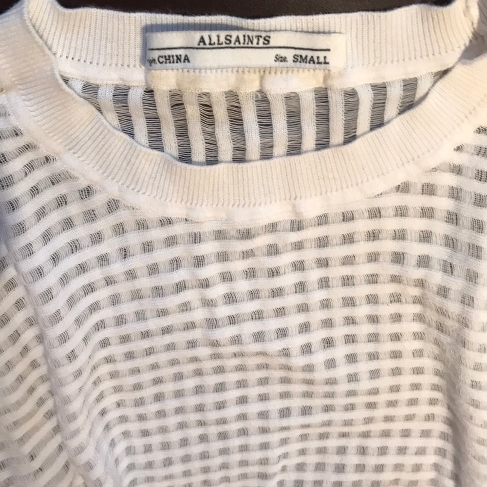 ALL SAINTS white tee